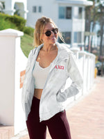 Alpha Chi Omega Windbreaker Jacket - Letters