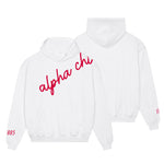 Alpha Chi Omega 1885 Avenue Pullover Hoodie