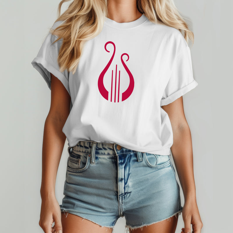 Alpha Chi Omega Short Sleeve Lyre T-Shirt