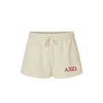 Alpha Chi Omega Beach Washed Fleece Shorts