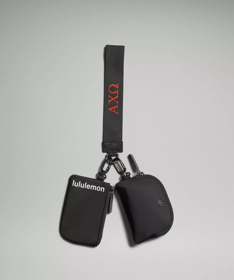 Alpha Chi Omega lululemon Dual Pouch Wristlet