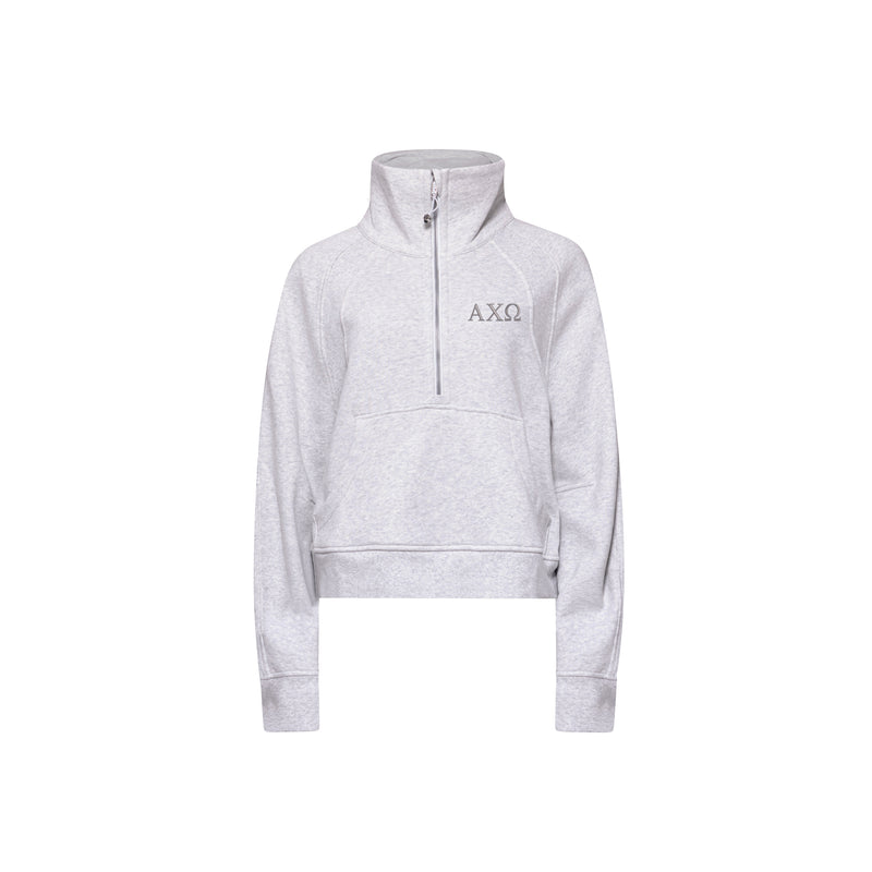 Alpha Chi Omega lululemon Scuba Oversized Funnel-Neck Half Zip