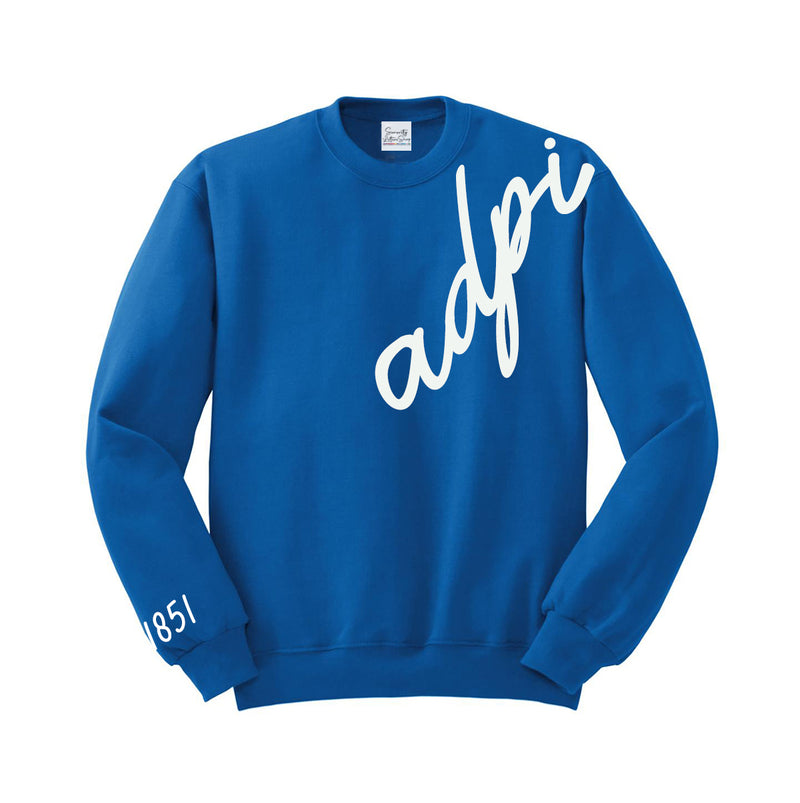 Alpha Delta Pi 1851 Avenue Crewneck