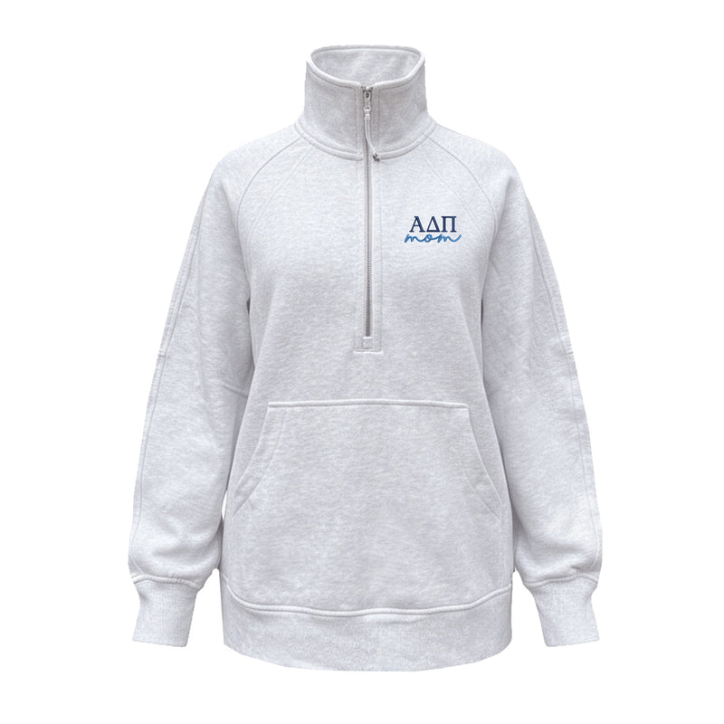 Alpha Delta Pi MOM lululemon Scuba Oversized Funnel-Neck Half Zip Long