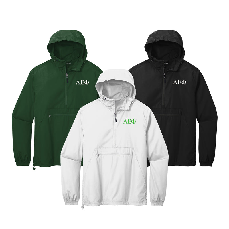 Alpha Epsilon Phi Windbreaker - Letters