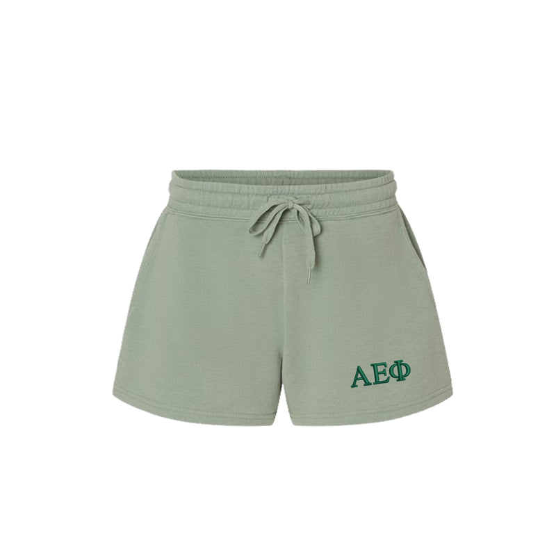 Alpha Epsilon Phi Beach Washed Fleece Shorts