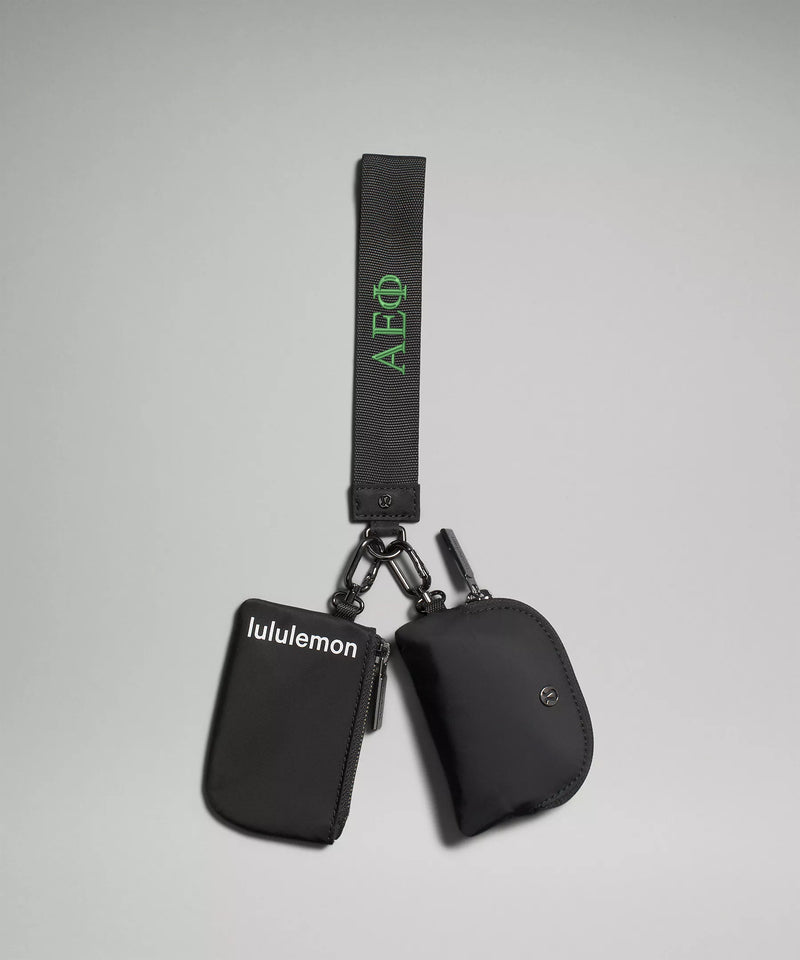 Alpha Epsilon Phi lululemon Dual Pouch Wristlet