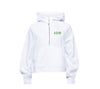 Alpha Epsilon Phi lululemon Scuba Oversized Half-Zip Hoodie - White