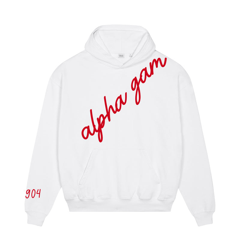 Alpha Gamma Delta 1904 Avenue Pullover Hoodie