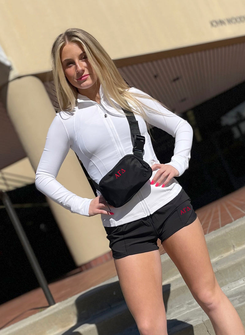 Alpha Gamma Delta lululemon Everywhere Belt Bag - Black
