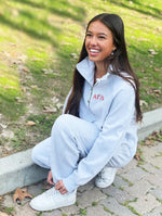Alpha Gamma Delta lululemon Scuba Oversized Funnel-Neck Half Zip