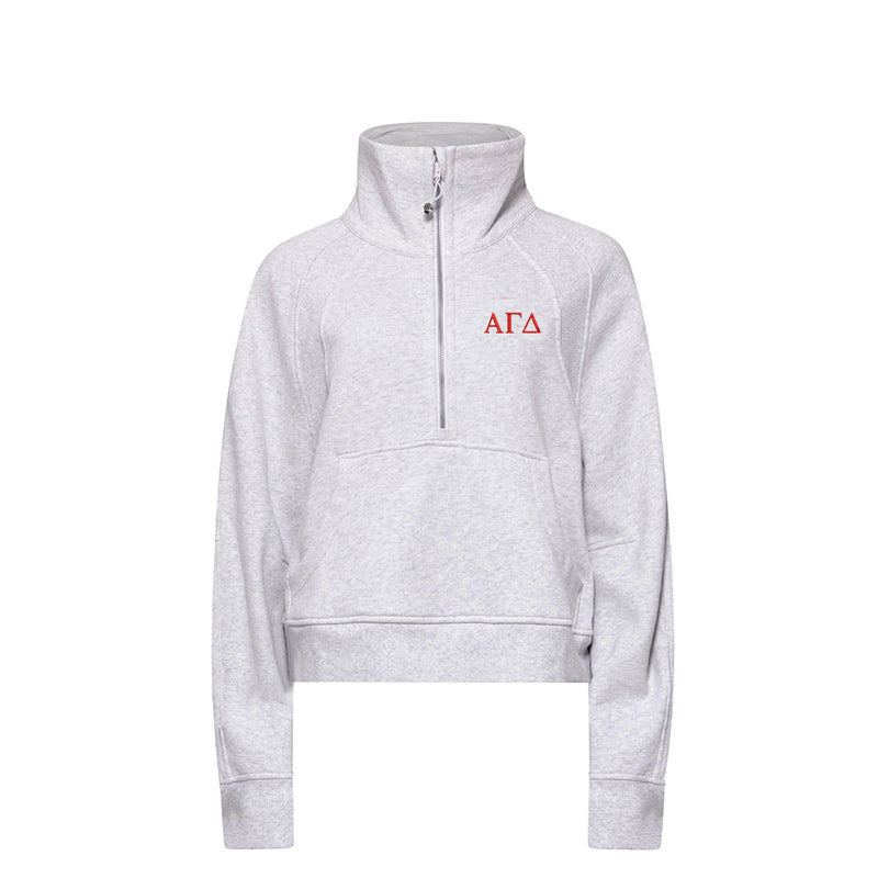 Alpha Gamma Delta lululemon Scuba Oversized Funnel-Neck Half Zip