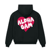 Alpha Gamma Delta Boxy Heart Pullover Hoodie