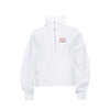 Alpha Gamma Delta MOM lululemon Scuba Oversized Funnel-Neck Half Zip - White