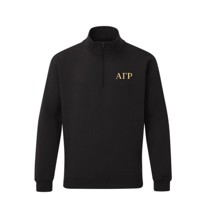 Alpha Gamma Rho lululemon Steady State Half-Zip - Black