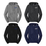 Alpha Kappa Psi Embroidered Hooded Sweatshirt