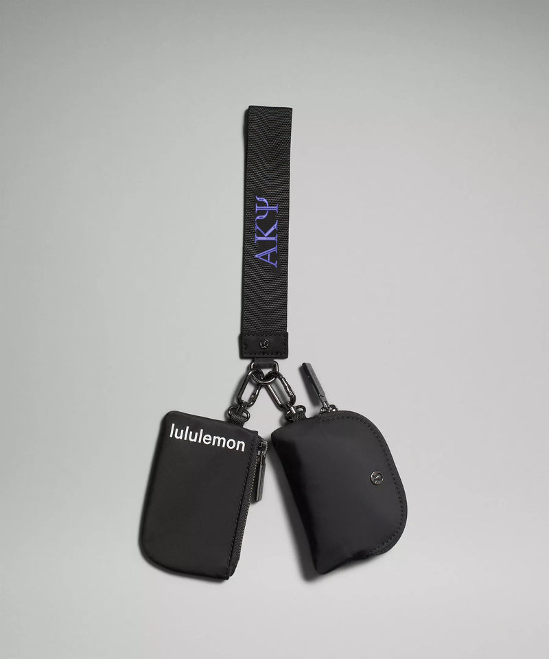 Alpha Kappa Psi lululemon Dual Pouch Wristlet