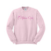 Alpha Omicron Pi Ribbons & Bows Embroidered Crewneck - Alpha O Sweatshirt
