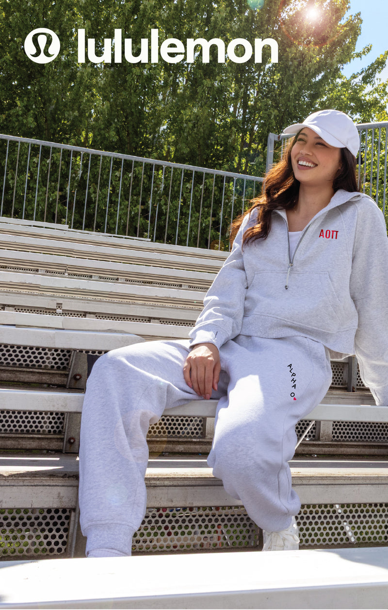 Sigma Kappa lululemon Scuba Mid-Rise Oversized Jogger – Sorority