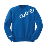 Alpha Omega Epsilon 1983 Avenue Crewneck