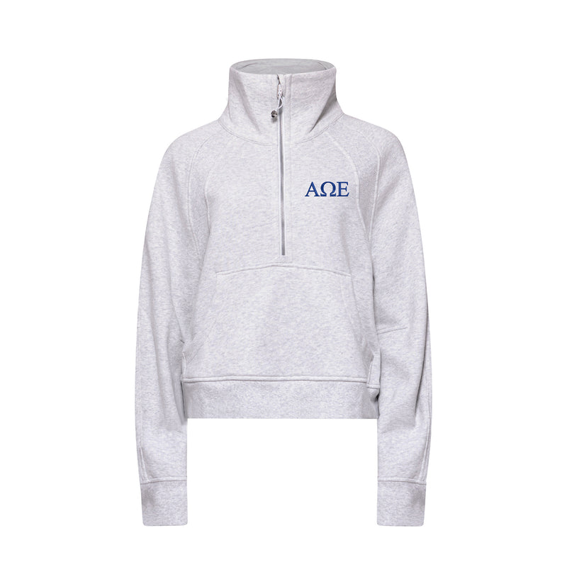 Alpha Omega Epsilon lululemon Scuba Oversized Funnel-Neck Half Zip