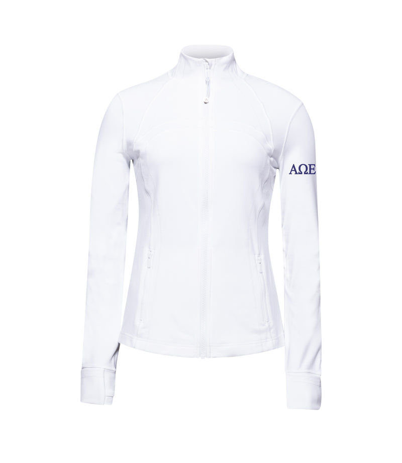 Alpha Omega Epsilon lululemon Define Jacket - White
