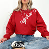 Alpha Omicron Pi 1895 Avenue Crewneck