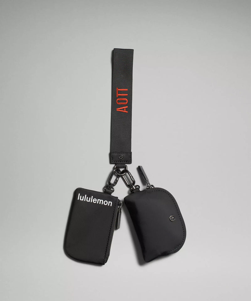 Alpha Omicron Pi lululemon Dual Pouch Wristlet