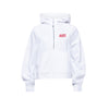 Alpha Omicron Pi lululemon Scuba Oversized Half-Zip Hoodie - White