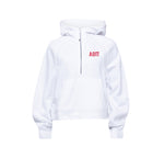 Alpha Omicron Pi lululemon Scuba Oversized Half-Zip Hoodie - White
