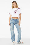 Alpha Phi Avenue Cropped Baby Tee