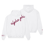 Alpha Phi 1872 Avenue Pullover Hoodie