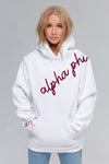 Alpha Phi 1872 Avenue Pullover Hoodie