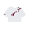 Alpha Phi Avenue Cropped Baby Tee