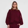 Alpha Phi Cloud Fleece Crewneck - A PHI