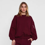 Alpha Phi Cloud Fleece Crewneck - A PHI