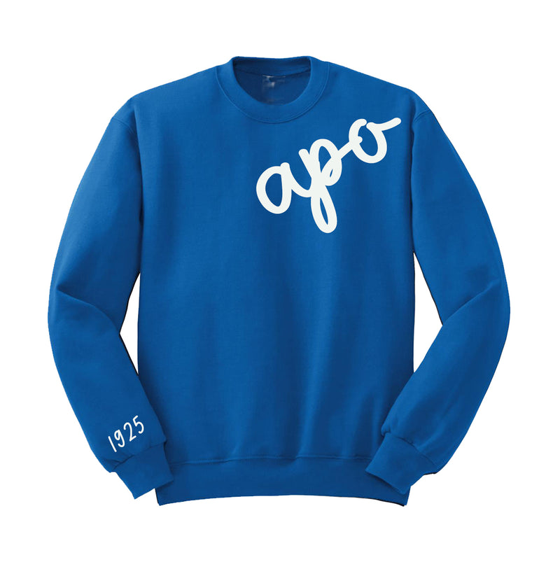 Alpha Phi Omega 1925 Avenue Crewneck