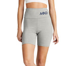 Alpha Phi Omega High Waist Bike Shorts