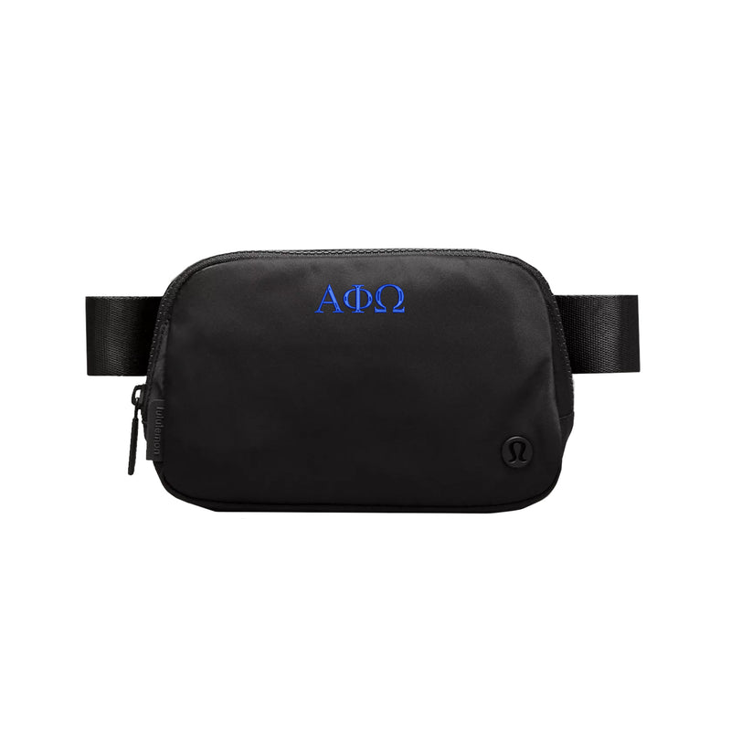 Alpha Phi Omega lululemon Everywhere Belt Bag - Black