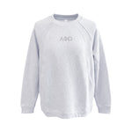 Alpha Phi Omega lululemon Scuba Oversized Long Crewneck - Letters