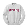 Alpha Phi Varsity Crewneck