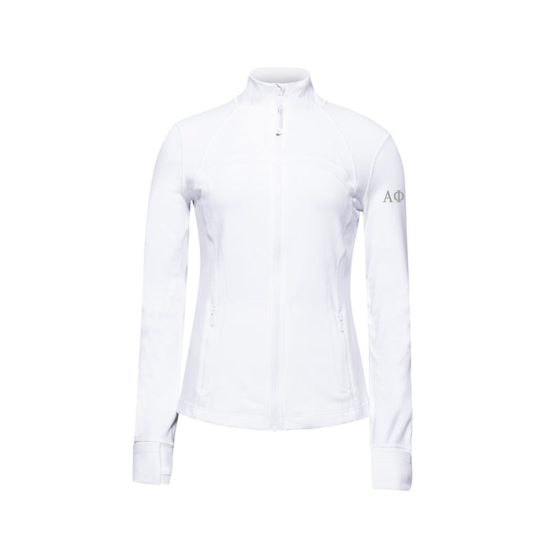 Alpha Phi lululemon Define Jacket - White