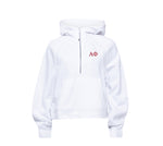 Alpha Phi lululemon Scuba Oversized Half-Zip Hoodie - White