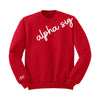 Alpha Sigma Alpha 1901 Avenue Crewneck