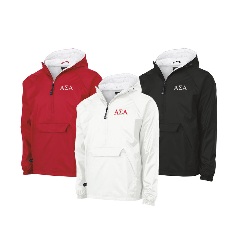 Alpha Sigma Alpha Lined Windbreaker