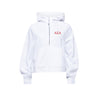 Alpha Sigma Alpha lululemon Scuba Oversized Half-Zip Hoodie - White
