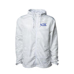 Alpha Sigma Kappa Windbreaker Jacket - Letters