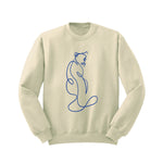 Alpha Sigma Kappa Crewneck Sweatshirt - Lioness