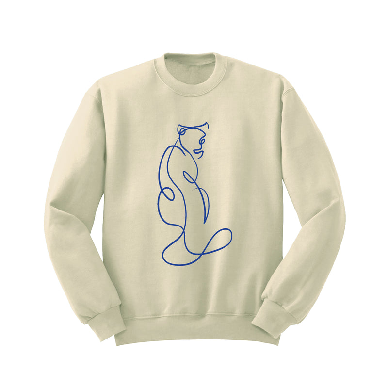 Alpha Sigma Kappa Crewneck Sweatshirt - Lioness