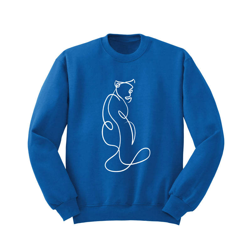 Alpha Sigma Kappa Crewneck Sweatshirt - Lioness